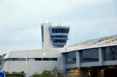 Picture of airport control tower